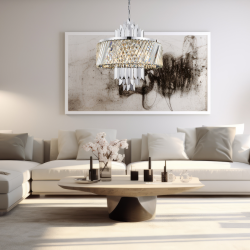 Żyrandol MARGOT CHROME 9xE14 Żyrandol MARGOT CHROME 9xE14