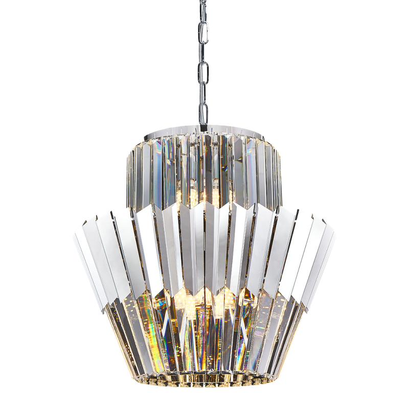 Żyrandol DONNA CHROME 9xE14 Żyrandol DONNA CHROME 9xE14