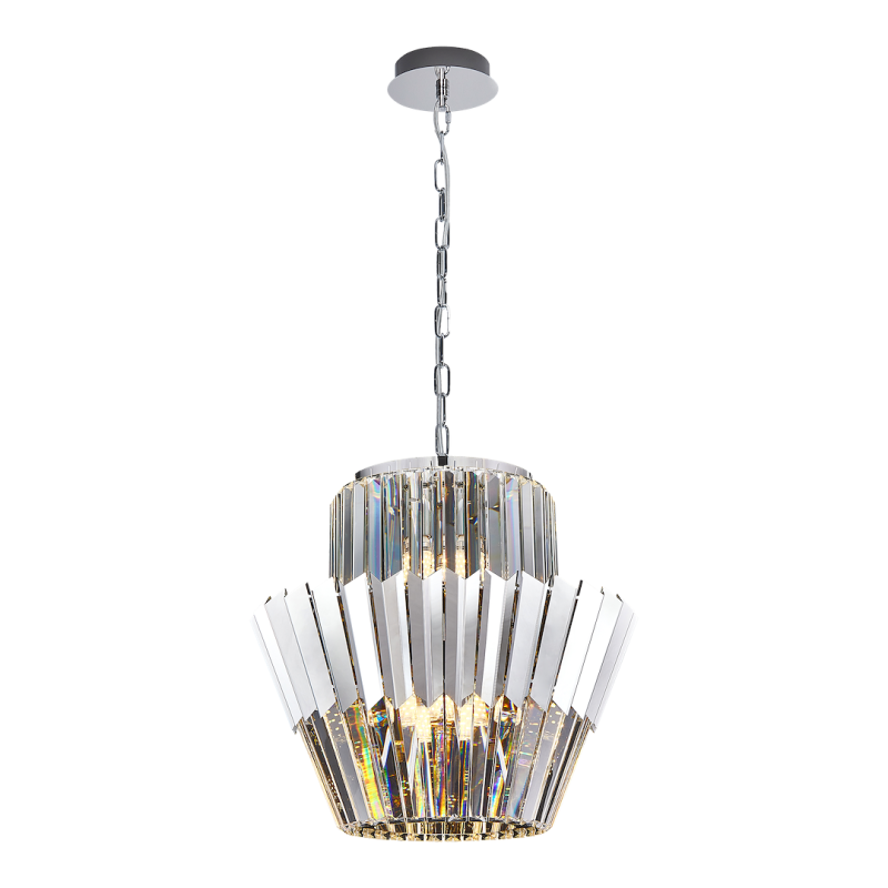 Żyrandol DONNA CHROME 9xE14 Żyrandol DONNA CHROME 9xE14