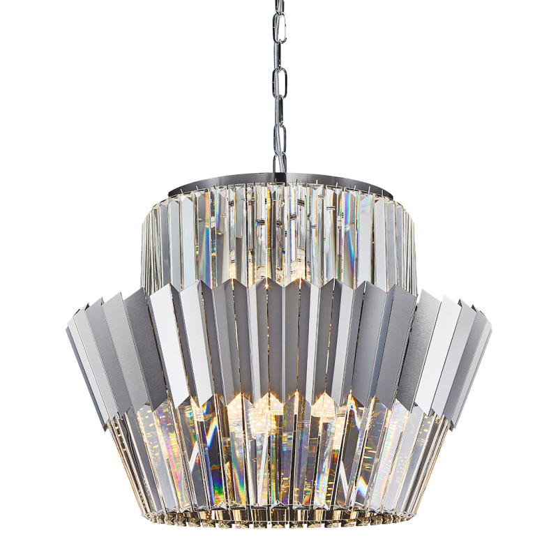 DONNA CHROME Chandelier 12xE14 DONNA CHROME Chandelier 12xE14
