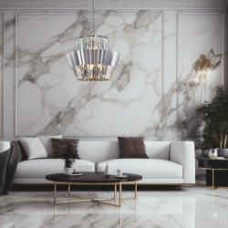 DONNA CHROME Chandelier 12xE14 DONNA CHROME Chandelier 12xE14