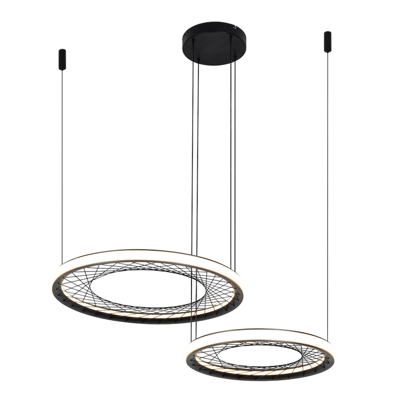 Lampa wisząca NEST 77W LED 61+41cm Lampa wisząca NEST 77W LED 61+41cm