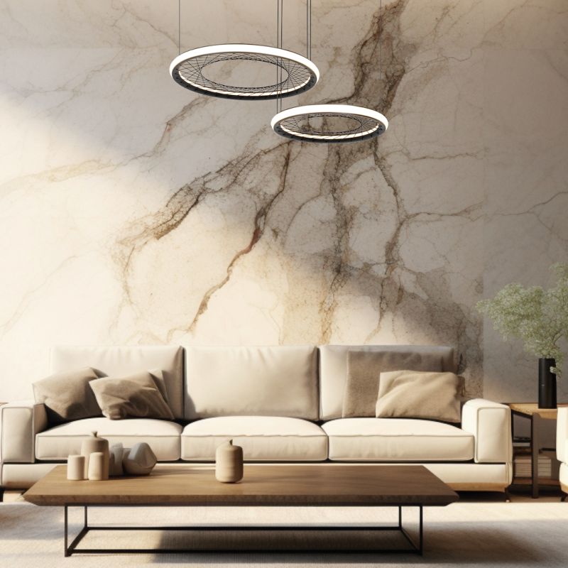 Hanging lamp NEST 77W LED 61+41cm Hanging lamp NEST 77W LED 61+41cm