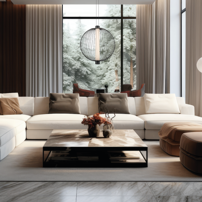 KYOTO 39W LED pendant lamp, 54cm diameter KYOTO 39W LED pendant lamp, 54cm diameter