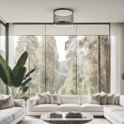 Guarda Ceiling Lamp 43W LED, 51cm Diameter Guarda Ceiling Lamp 43W LED, 51cm Diameter