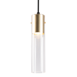 Lampa Wisząca Ricky Złoty 1xGU10 Lampa Wisząca Ricky Złoty 1xGU10