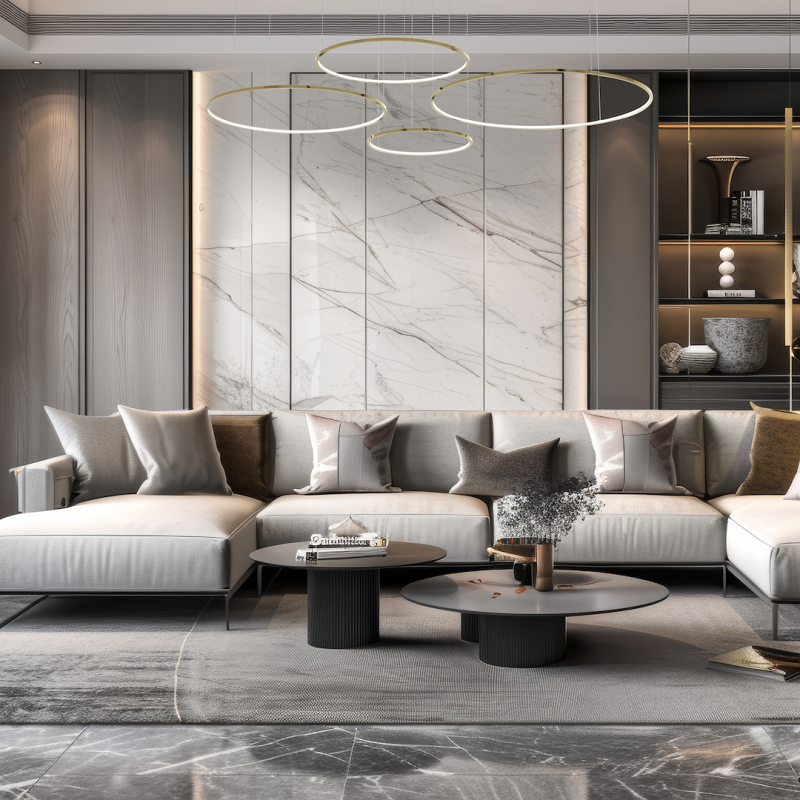 Saturno Gold 120W LED Pendant Lamp Saturno Gold 120W LED Pendant Lamp