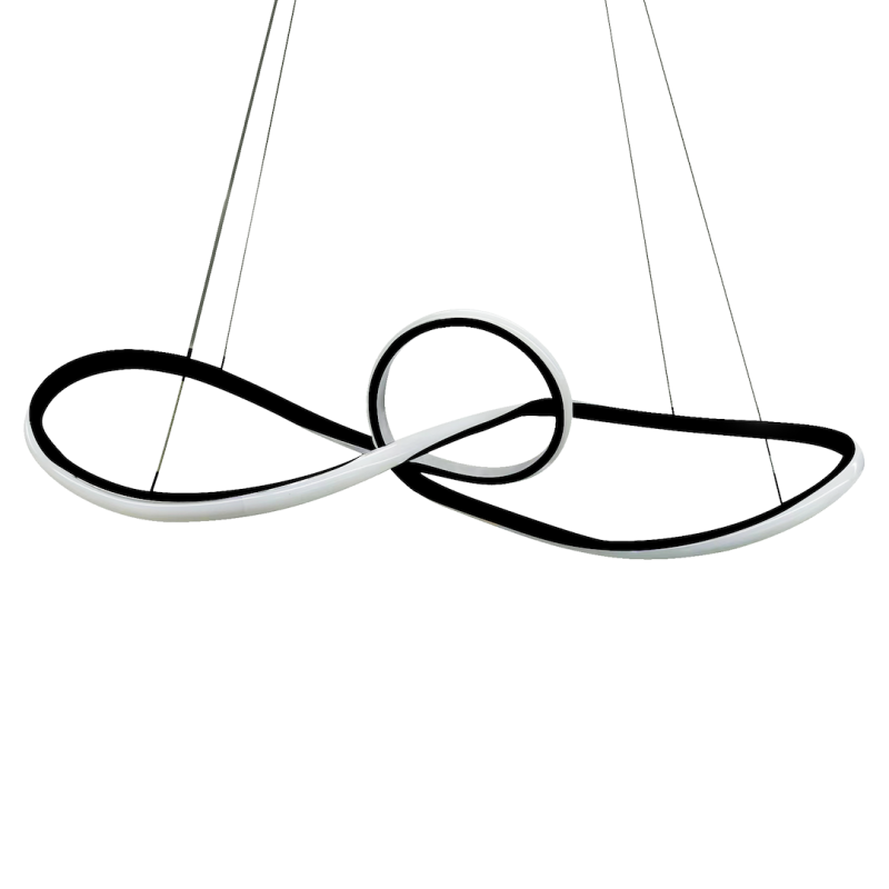 Marco Black 42W LED pendant lamp Marco Black 42W LED pendant lamp