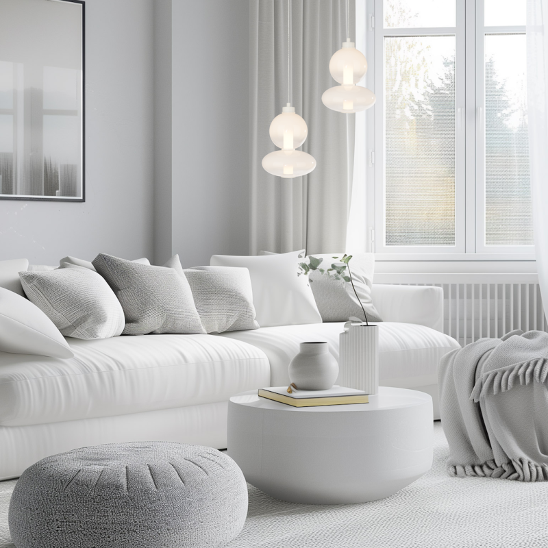 DAPHNE WHITE 12W pendant lamp DAPHNE WHITE 12W pendant lamp