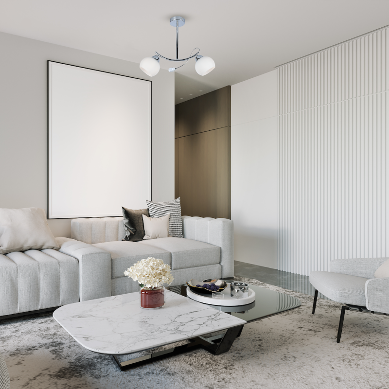 Lampa sufitowa Connor 2xE27 Biały Lampa sufitowa Connor 2xE27 Biały