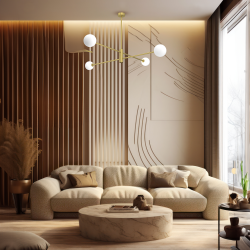 Lampa sufitowa DORI GOLD 4xG9 Lampa sufitowa DORI GOLD 4xG9