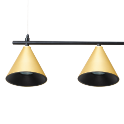 Lampa Wisząca Cone Złoty 4xGU10 Lampa Wisząca Cone Złoty 4xGU10