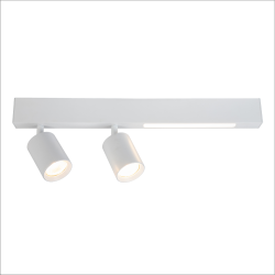 Lampa Sufitowa Magnet 9W+2xGU10 3000/4000K Biały Lampa Sufitowa Magnet 9W+2xGU10 3000/4000K Biały