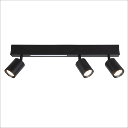 Lampa Sufitowa Magnet 9W+3xGU10 3000/4000K Czarny Lampa Sufitowa Magnet 9W+3xGU10 3000/4000K Czarny