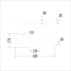 Lampa Sufitowa Magnet 13W+2xG9 3000/4000K Biały Lampa Sufitowa Magnet 13W+2xG9 3000/4000K Biały