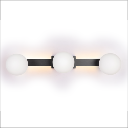 Lampa Sufitowa Magnet 9W+3xG9 3000/4000K Czarny Lampa Sufitowa Magnet 9W+3xG9 3000/4000K Czarny
