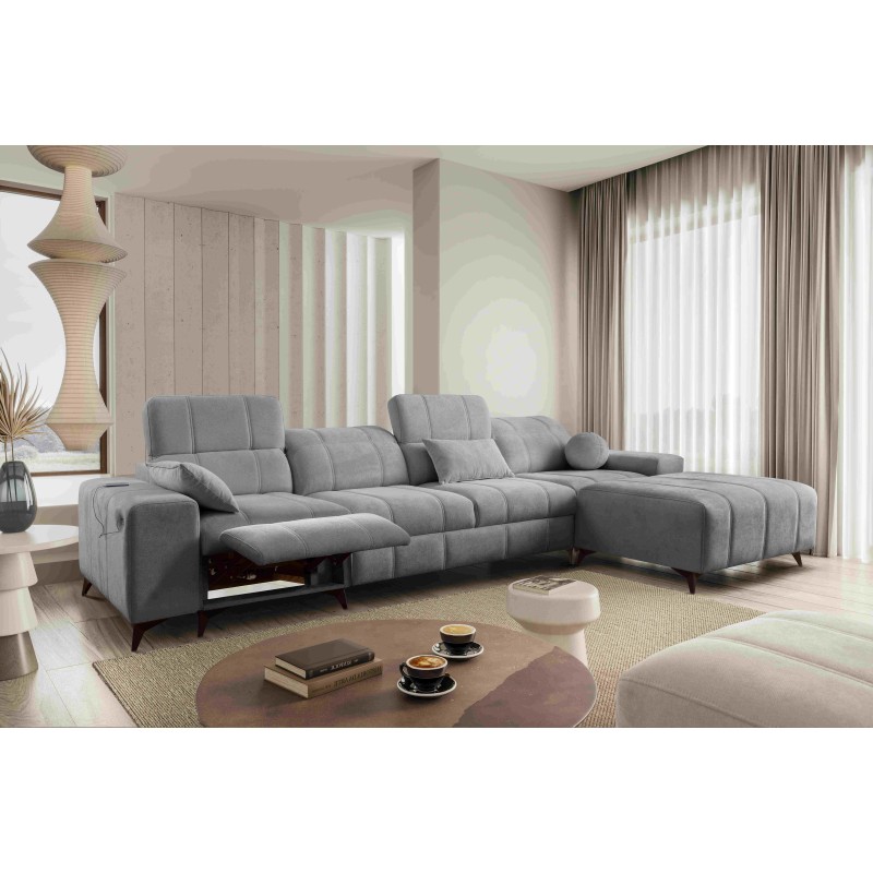 Narożnik ballagio XII Mix z funkcją spania oraz funkcją relax tkanina Spring 1102 Narożnik ballagio XII Mix z funkcją spania oraz funkcją relax tkanina Spring 1102