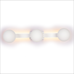 Lampa Sufitowa Magnet 9W+3xG9 3000/4000K Biały Lampa Sufitowa Magnet 9W+3xG9 3000/4000K Biały