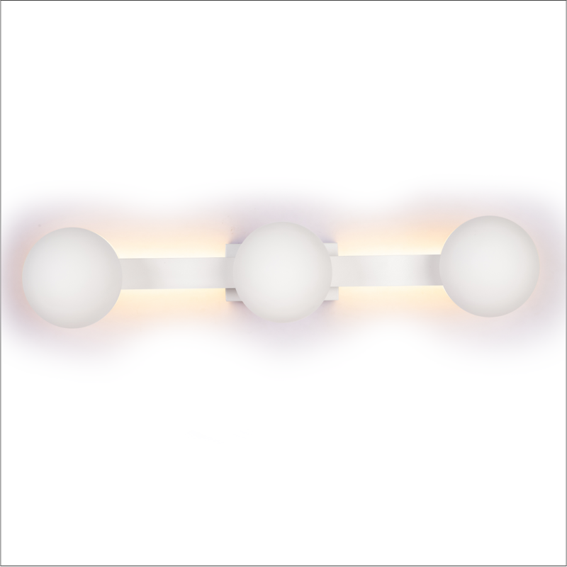Lampa Sufitowa Magnet 9W+3xG9 3000/4000K Biały Lampa Sufitowa Magnet 9W+3xG9 3000/4000K Biały