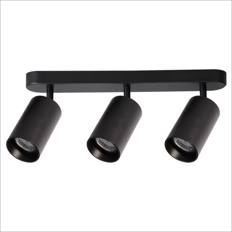 Oprawa Pipe Spot Czarny 3xGU10 Oprawa Pipe Spot Czarny 3xGU10