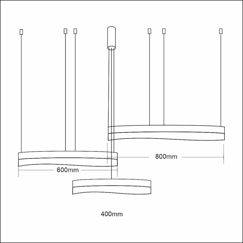 Lampa wisząca PRECIOSA 158W LED Lampa wisząca PRECIOSA 158W LED