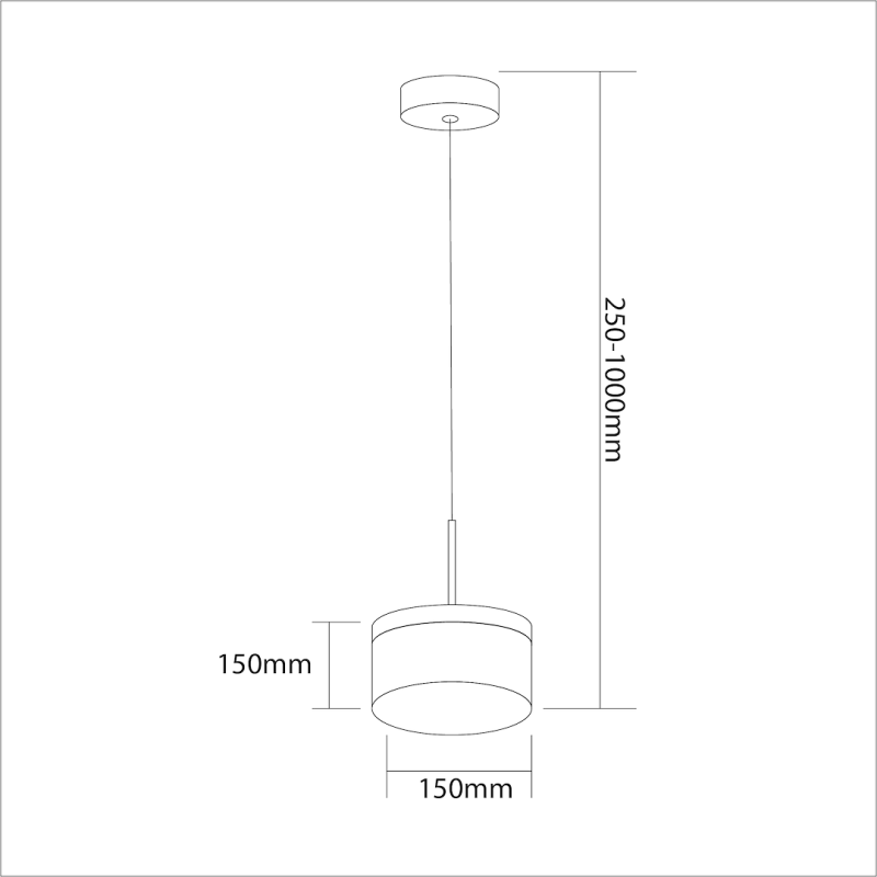 Підвісна лампа ELEGANCE 9W LED Підвісна лампа ELEGANCE 9W LED