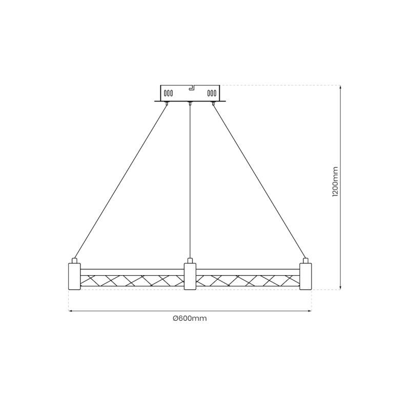 Lampa wisząca ELEGANCE 36W LED Lampa wisząca ELEGANCE 36W LED