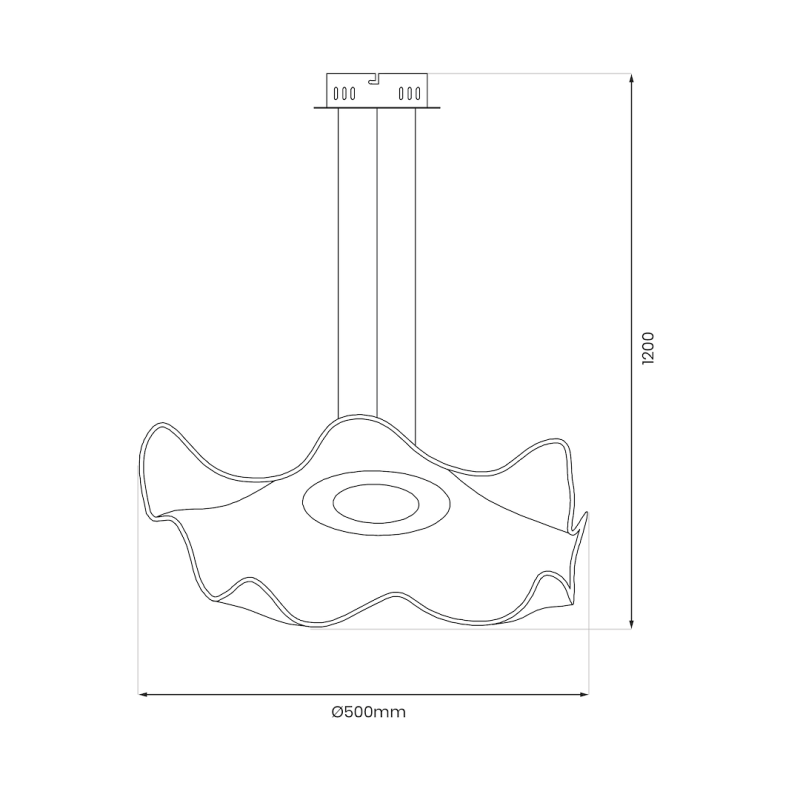 Lampa wisząca LARGO 16W LED Lampa wisząca LARGO 16W LED