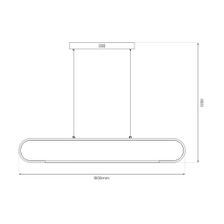 Lampa wisząca FRAME 42W Lampa wisząca FRAME 42W