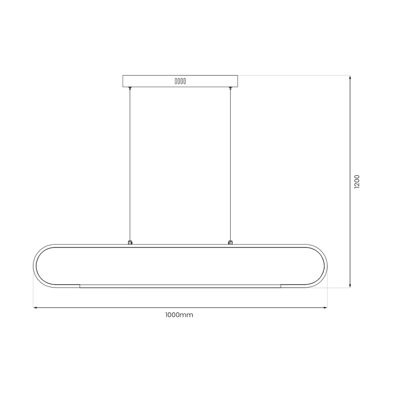 Lampa wisząca FRAME 42W Lampa wisząca FRAME 42W