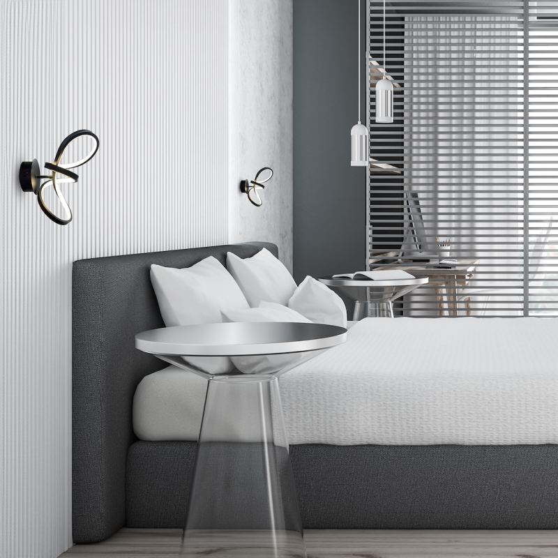 TESORO BLACK Wall Lamp 15W LED TESORO BLACK Wall Lamp 15W LED