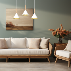 PERU WHITE Pendant Lamp 3xE27 PERU WHITE Pendant Lamp 3xE27