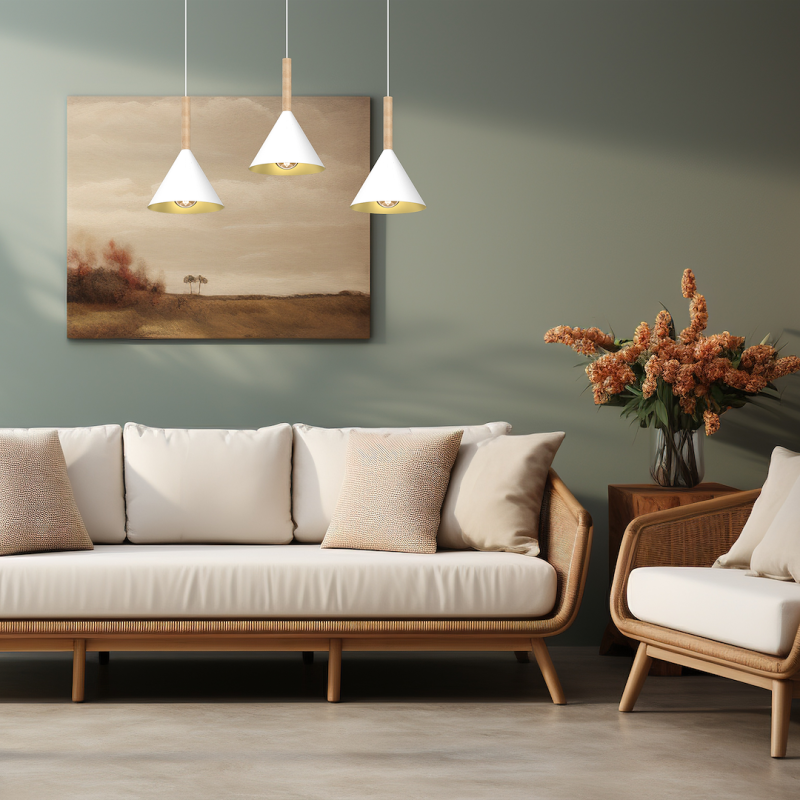 PERU WHITE Pendant Lamp 3xE27 PERU WHITE Pendant Lamp 3xE27