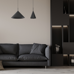 Підвісна лампа CAPITAL BLACK Ø46cm 1xGX53 Підвісна лампа CAPITAL BLACK Ø46cm 1xGX53