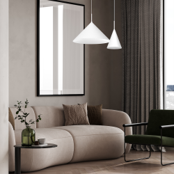 Lampa wisząca CAPITAL WHITE Ø46cm 1xGX53 Lampa wisząca CAPITAL WHITE Ø46cm 1xGX53