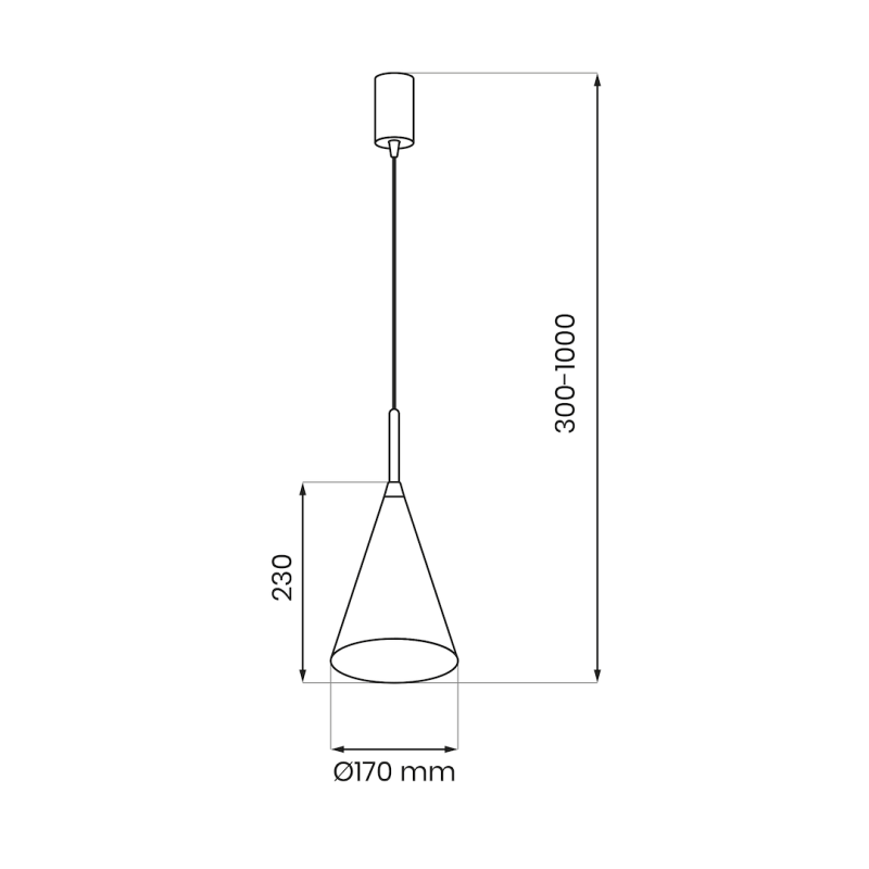 Lampa wisząca CAPITAL WHITE Ø17cm 1xGX53 Lampa wisząca CAPITAL WHITE Ø17cm 1xGX53