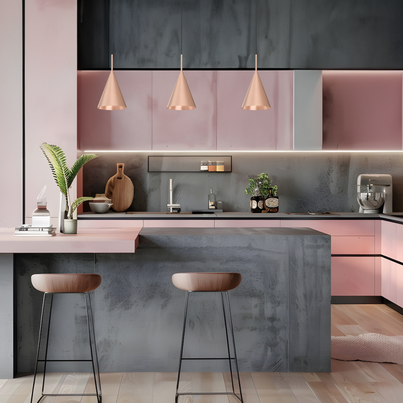 Lampa wisząca CAPITAL ROSE GOLD Ø17cm 1xGX53 Lampa wisząca CAPITAL ROSE GOLD Ø17cm 1xGX53