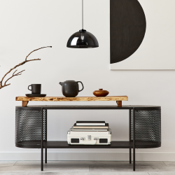 GAMMA BLACK Pendant Lamp 1xE27 GAMMA BLACK Pendant Lamp 1xE27