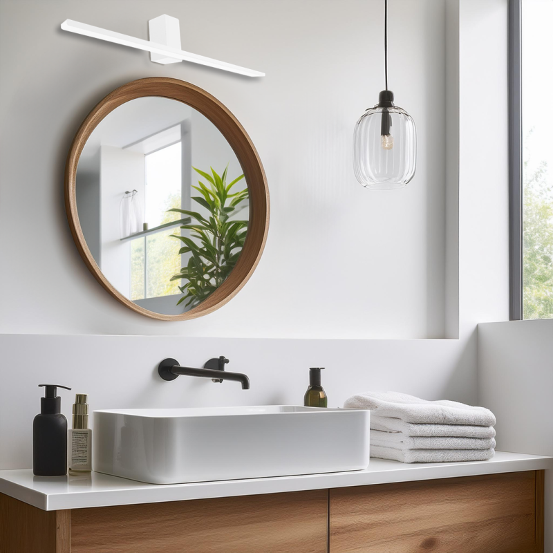 Artemis Wall Light 13.8W LED 60cm 4000K IP44 White Artemis Wall Light 13.8W LED 60cm 4000K IP44 White