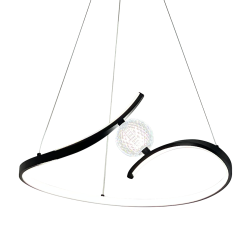 Lampa wisząca PERLA BLACK 34W LED Lampa wisząca PERLA BLACK 34W LED