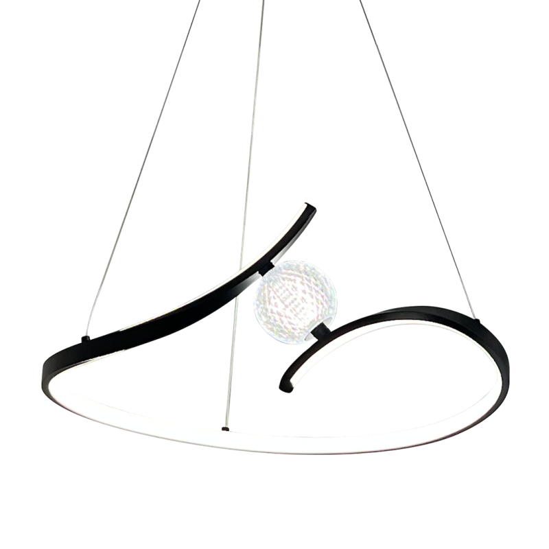 Lampa wisząca PERLA BLACK 34W LED Lampa wisząca PERLA BLACK 34W LED