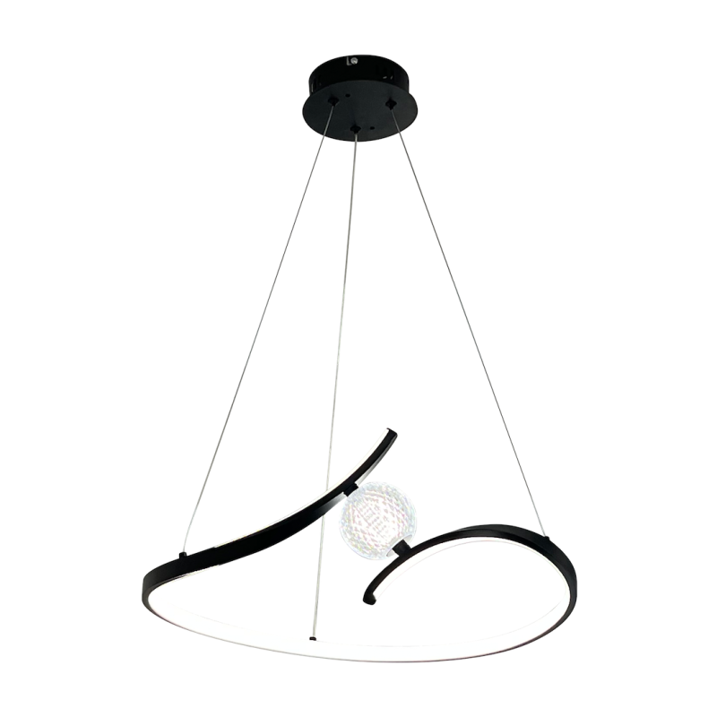Lampa wisząca PERLA BLACK 34W LED Lampa wisząca PERLA BLACK 34W LED
