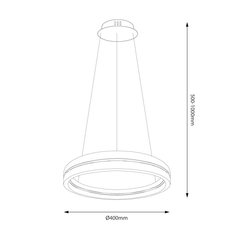 Lampa wisząca GRAVITY 36W LED Lampa wisząca GRAVITY 36W LED
