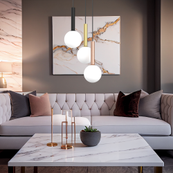 PLAY BLACK 3xG9 hanging lamp PLAY BLACK 3xG9 hanging lamp