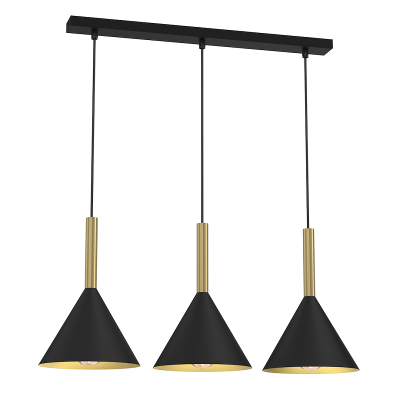 Lampa wisząca PERU BLACK 3xE27 Lampa wisząca PERU BLACK 3xE27