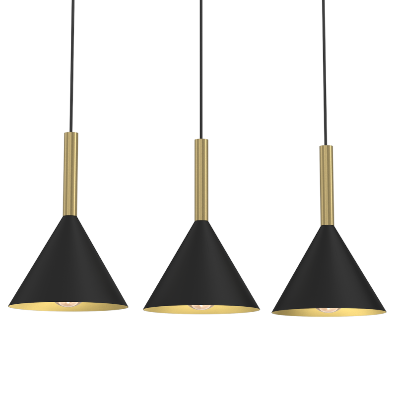 Lampa wisząca PERU BLACK 3xE27 Lampa wisząca PERU BLACK 3xE27