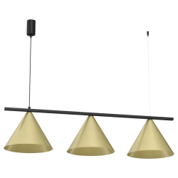 Lampa wisząca CAPITAL CZARNY-ZŁOTY 3XGX53 Lampa wisząca CAPITAL CZARNY-ZŁOTY 3XGX53