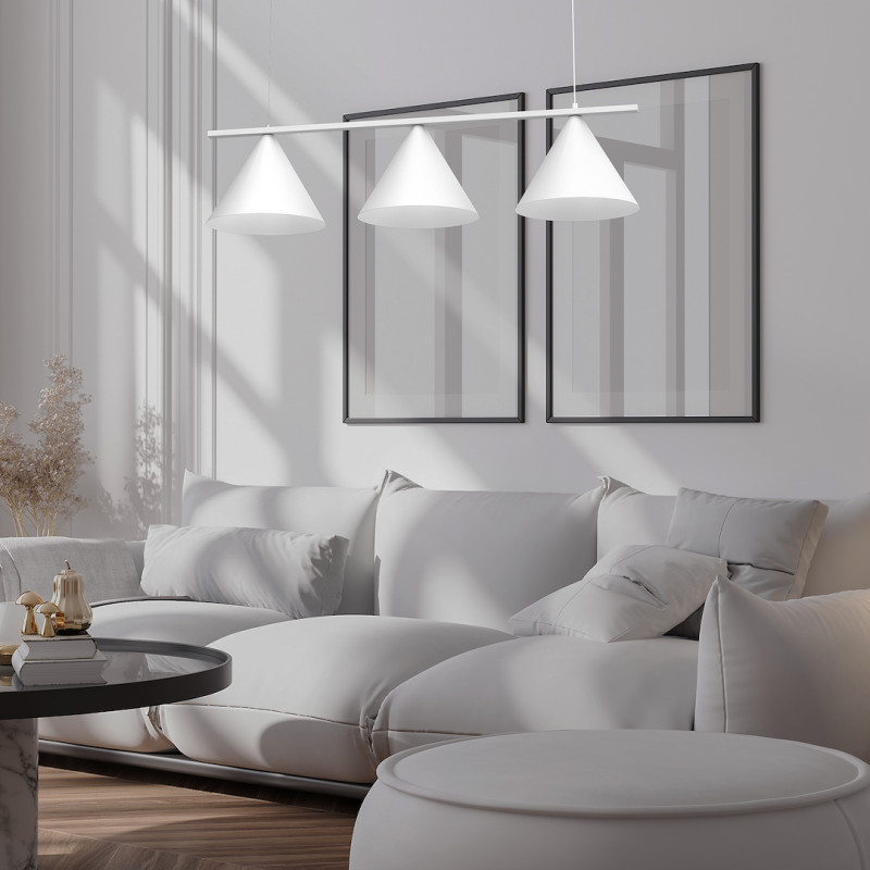 Lampa wisząca CAPITAL BIAŁY 3XGX52 Lampa wisząca CAPITAL BIAŁY 3XGX52