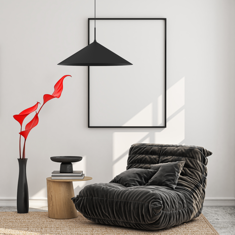 Hanging lamp CAPITAL BLACK 1XGX53 Hanging lamp CAPITAL BLACK 1XGX53