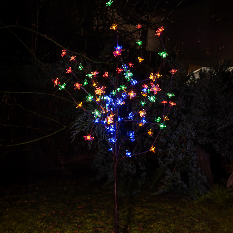 Lampa Solarna Tree 120cm RGB+3000K IP44 Lampa Solarna Tree 120cm RGB+3000K IP44